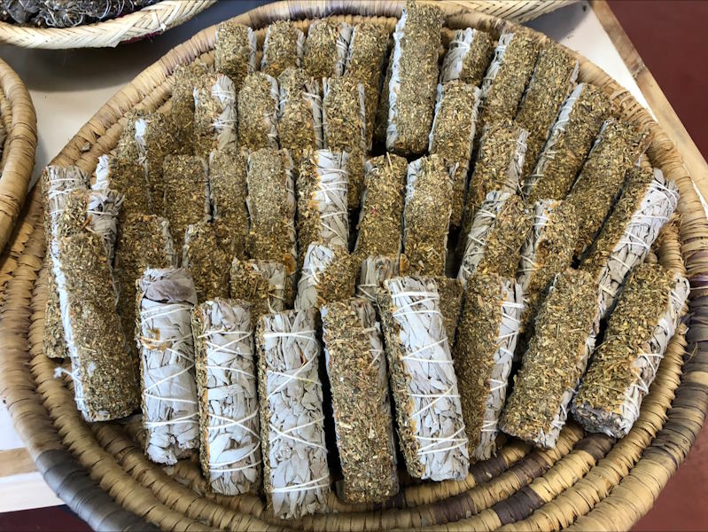 Atadillo Salvia blanca Copal y Ruda